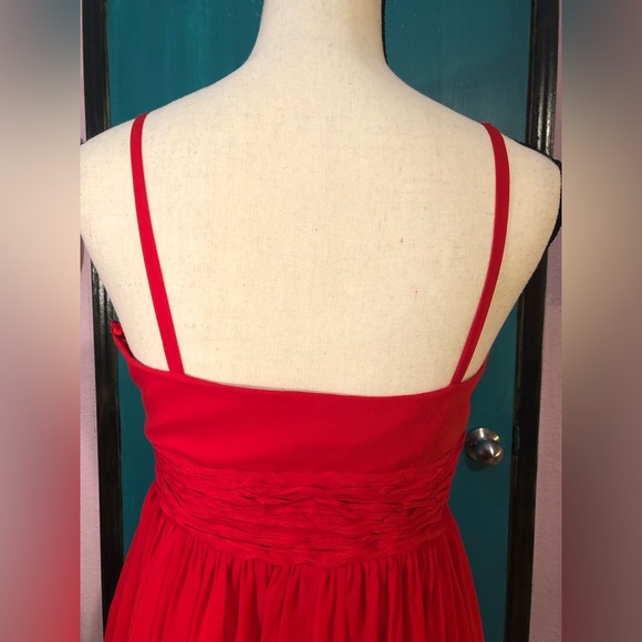 Vintage Red Rose Sleeveless Dress 💋 - Picture 13 of 16